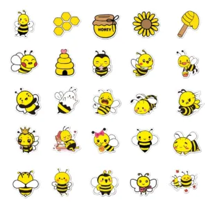 bee stickers kids 3