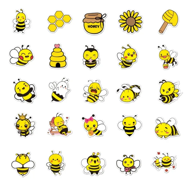 bee stickers kids 3