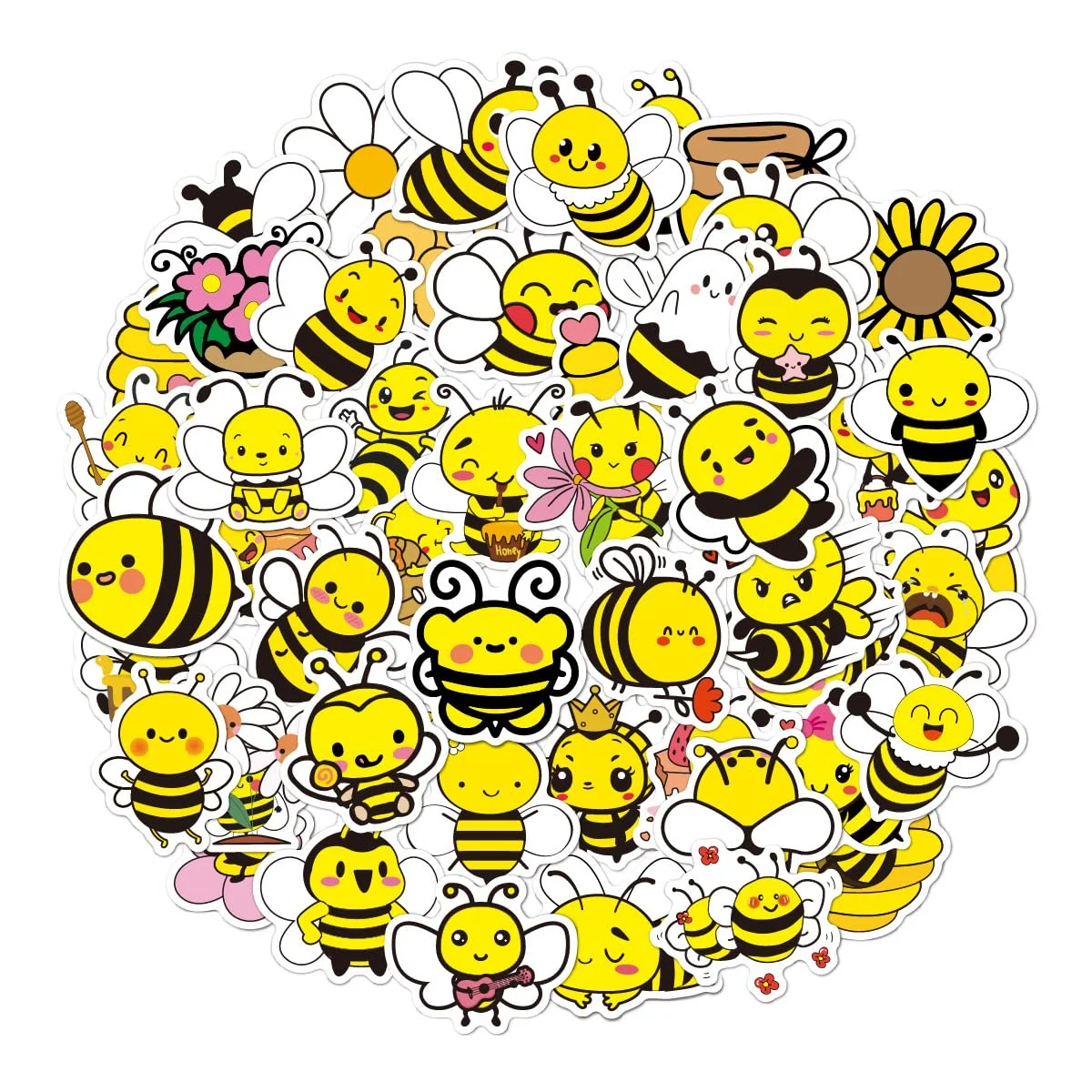 bee stickers kids 6