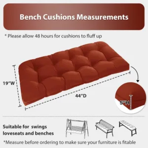 bench cushion outdoor 2