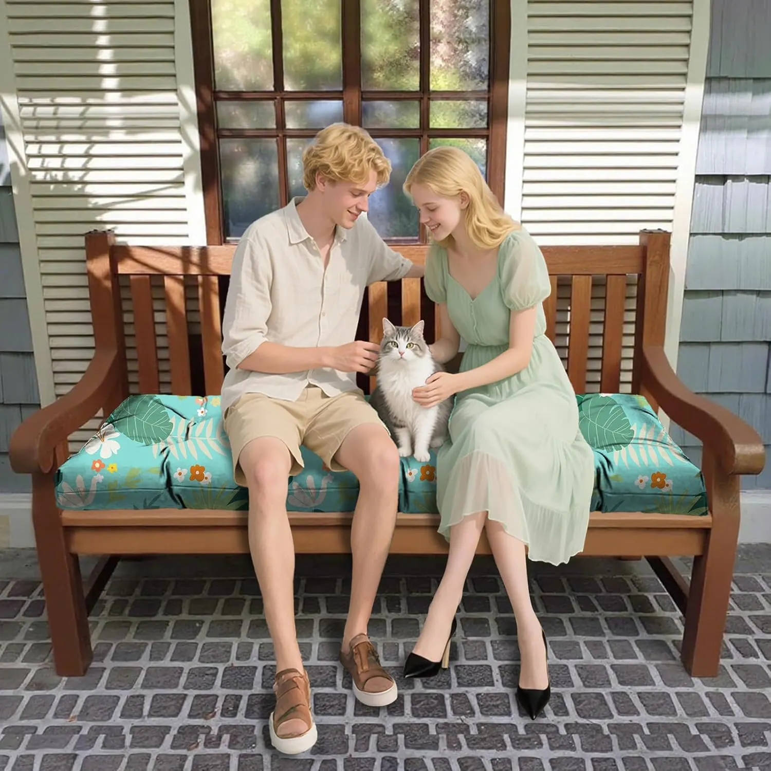 bench cushion patio 6