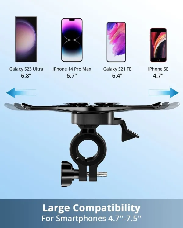 bike phone holder suction 5