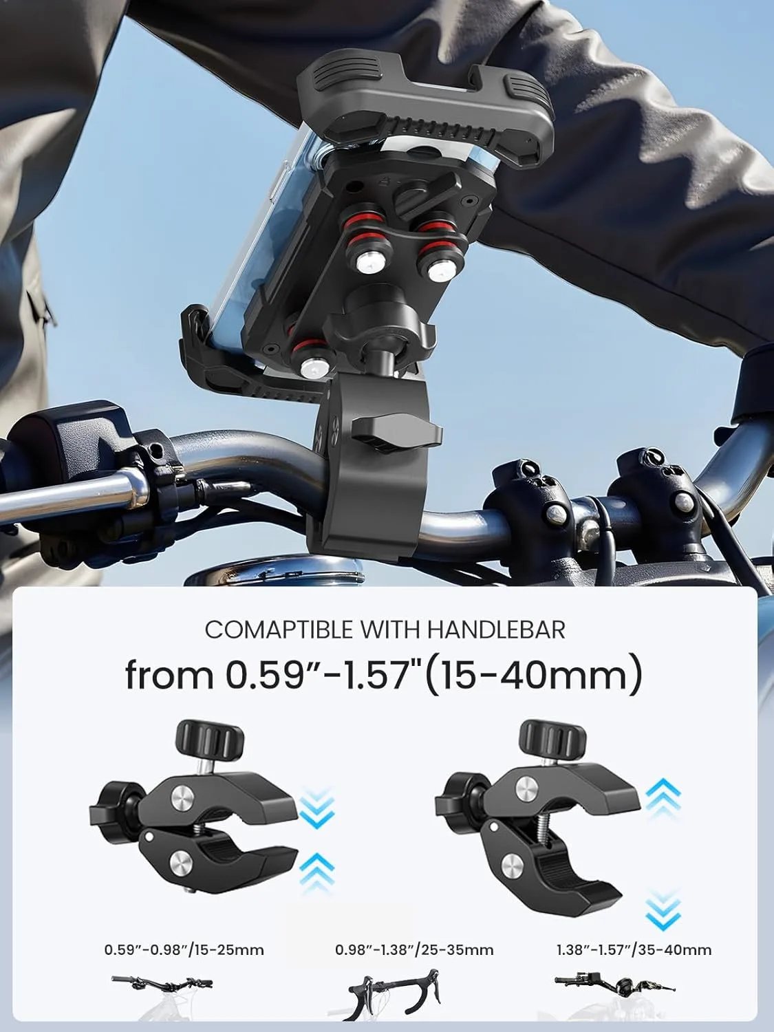 bike phone mount motorcycle 3