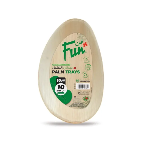 biodegradable oval plates 1