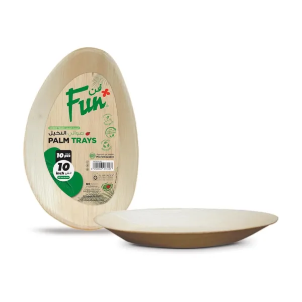 biodegradable oval plates 2