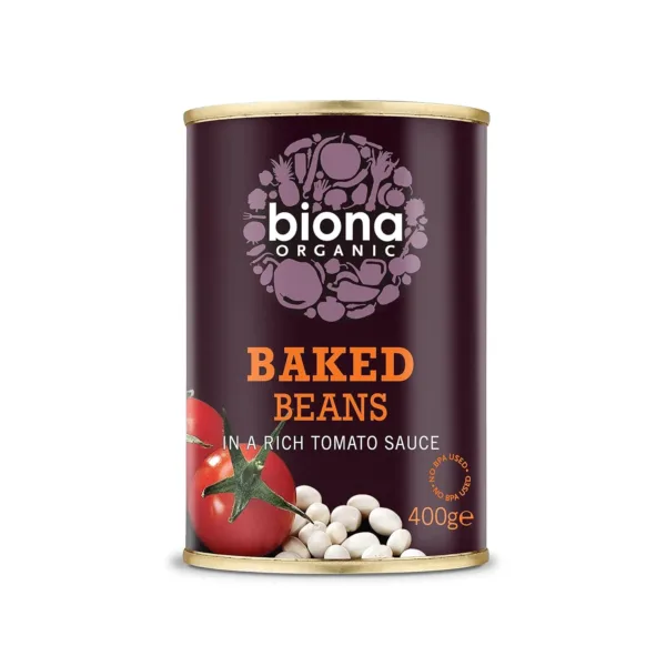 biona organic baked beans 1