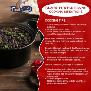 black beans dixie lily 4
