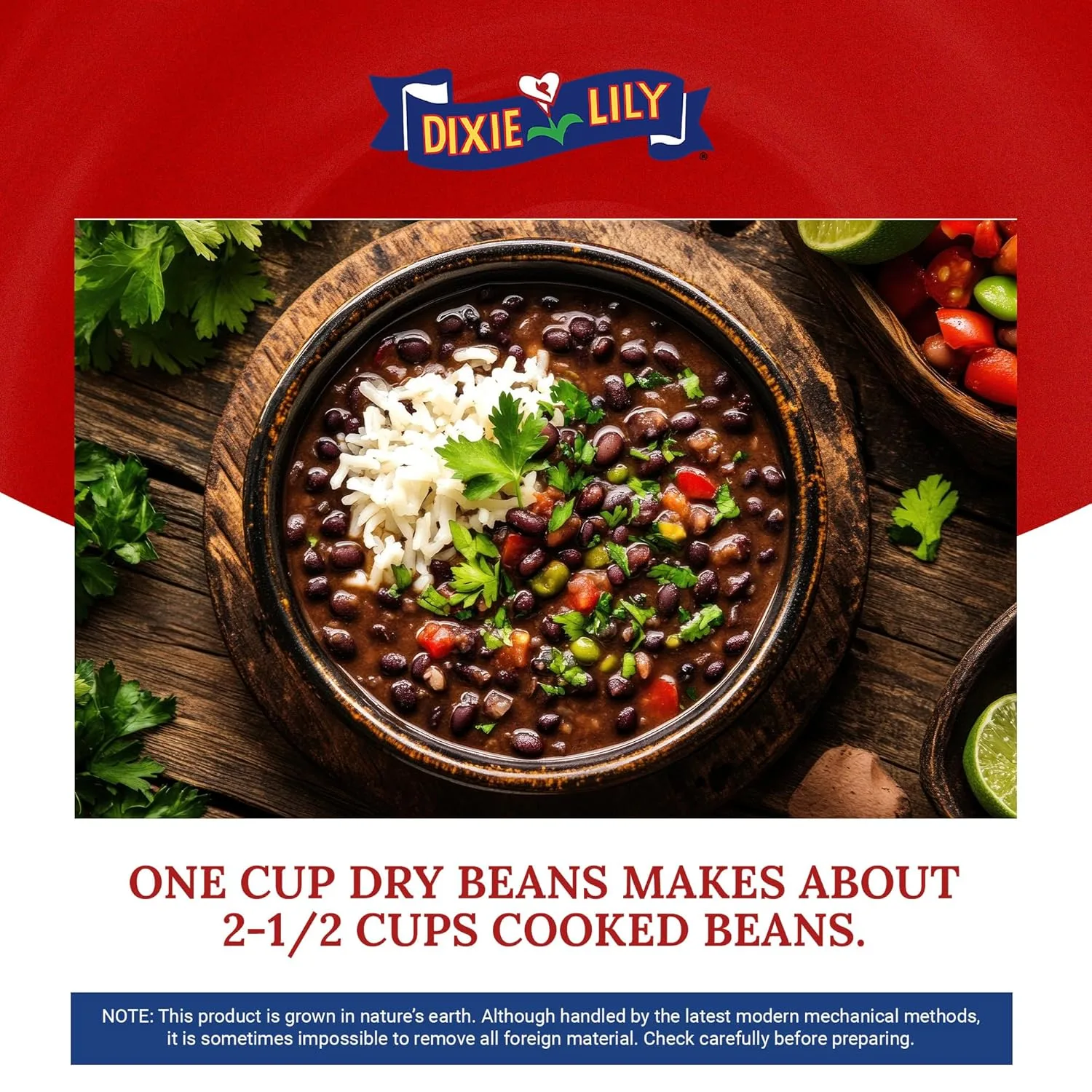 black beans dixie lily 6