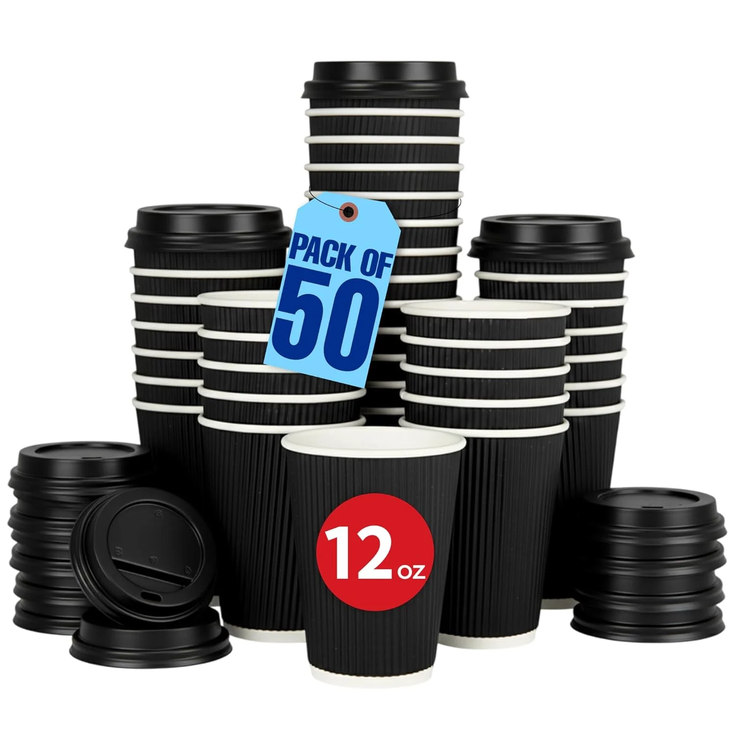 black disposable coffee cups 1
