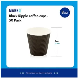 black disposable coffee cups 7
