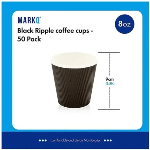 black disposable coffee cups 7
