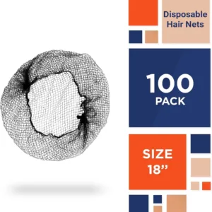 black disposable hair nets 2