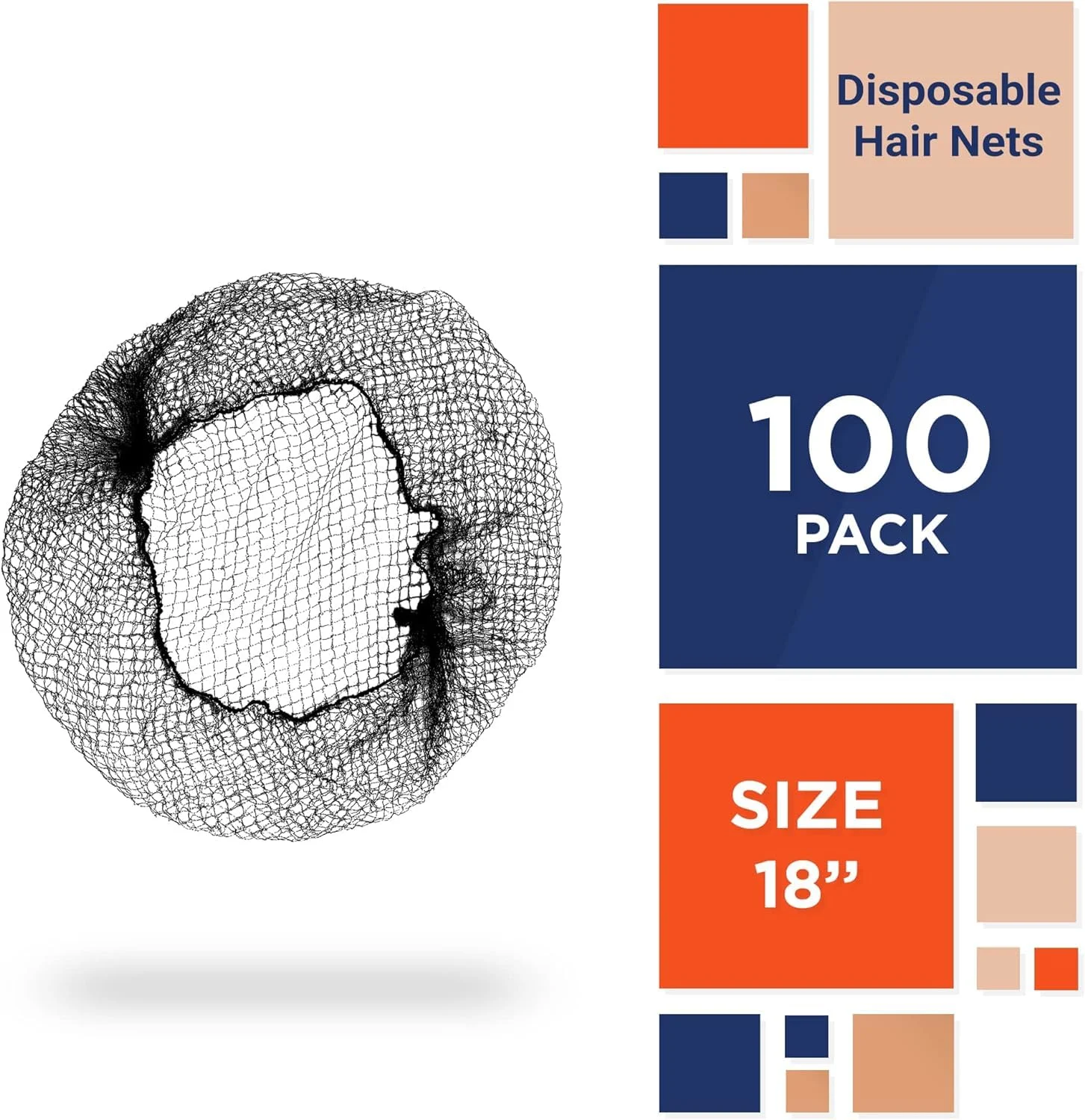 black disposable hair nets 2