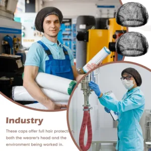 black disposable hair nets 5
