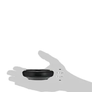 black melamine ashtray 3