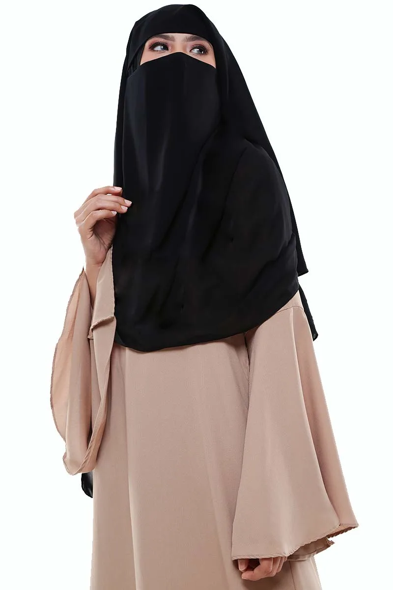 black niqab layer 2