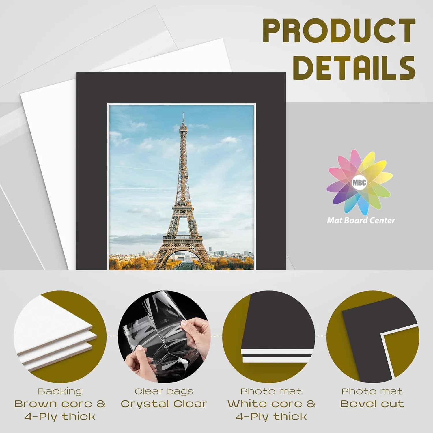 black picture mats 5