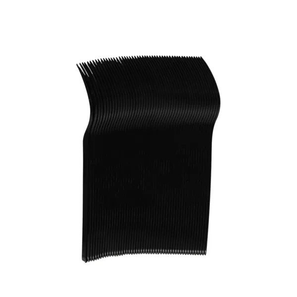 black plastic forks 2