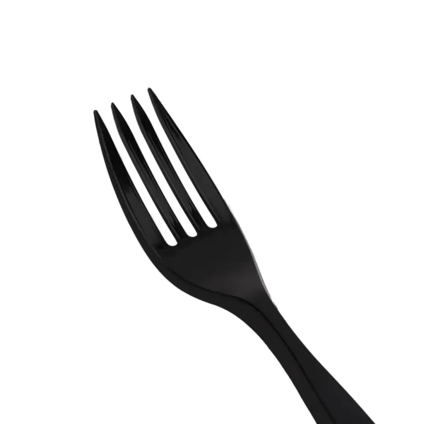 black plastic forks 6