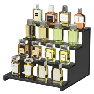 black tiered display rack 1