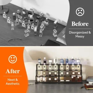 black tiered display rack 5