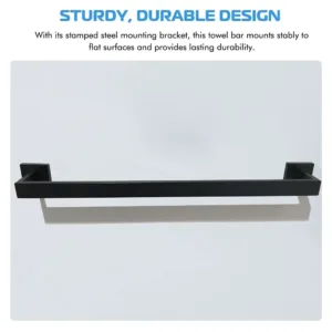 black towel bar 5