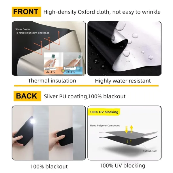 blackout blind portable 3