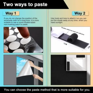 blackout blind portable 4