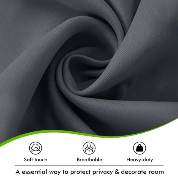 blackout curtains french door 5