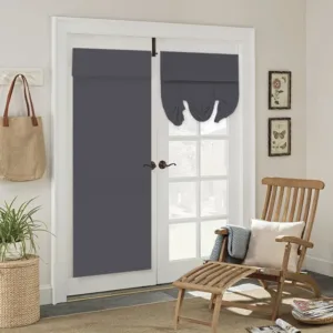 blackout curtains french door 7