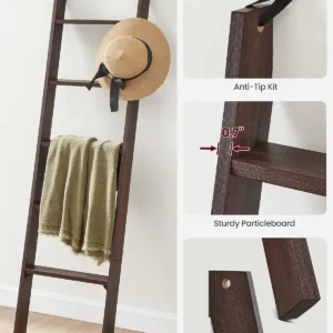 blanket ladder farmhouse 5