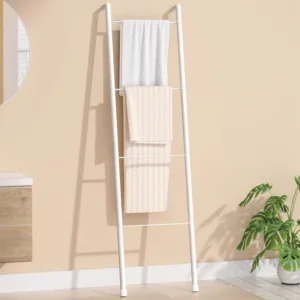blanket ladder white 1
