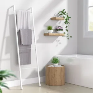 blanket ladder white 4