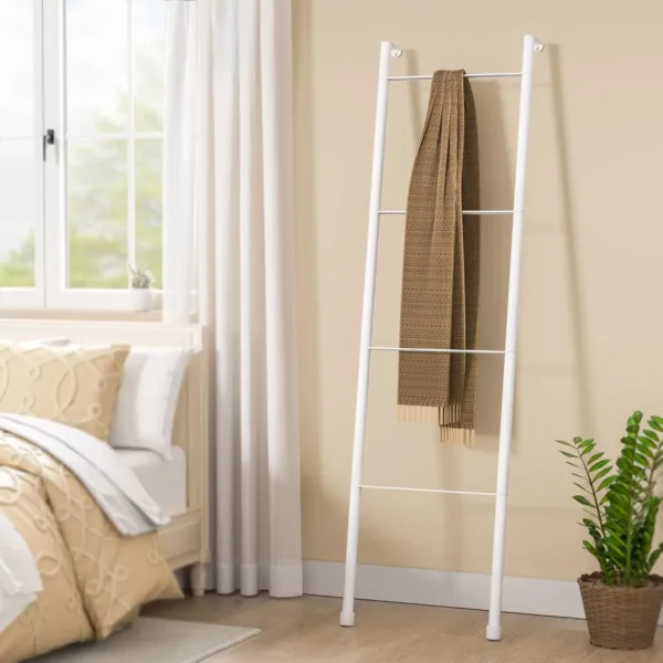 blanket ladder white 5