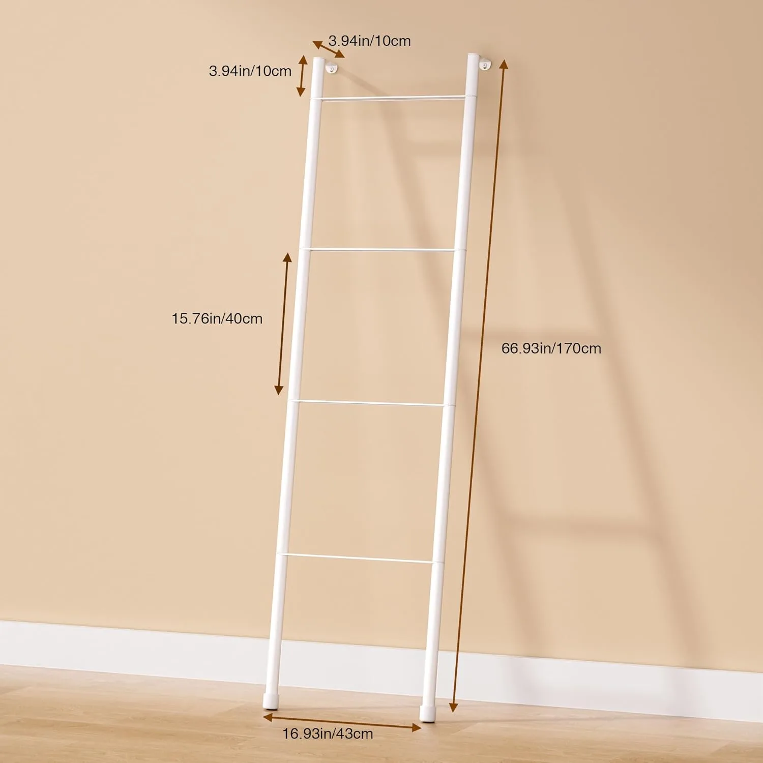 blanket ladder white 7