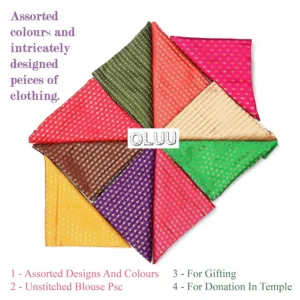 blouse pieces multicolor pack 7