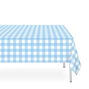 blue checkered tablecloth pack 1