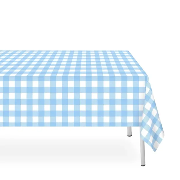 blue checkered tablecloth pack 1