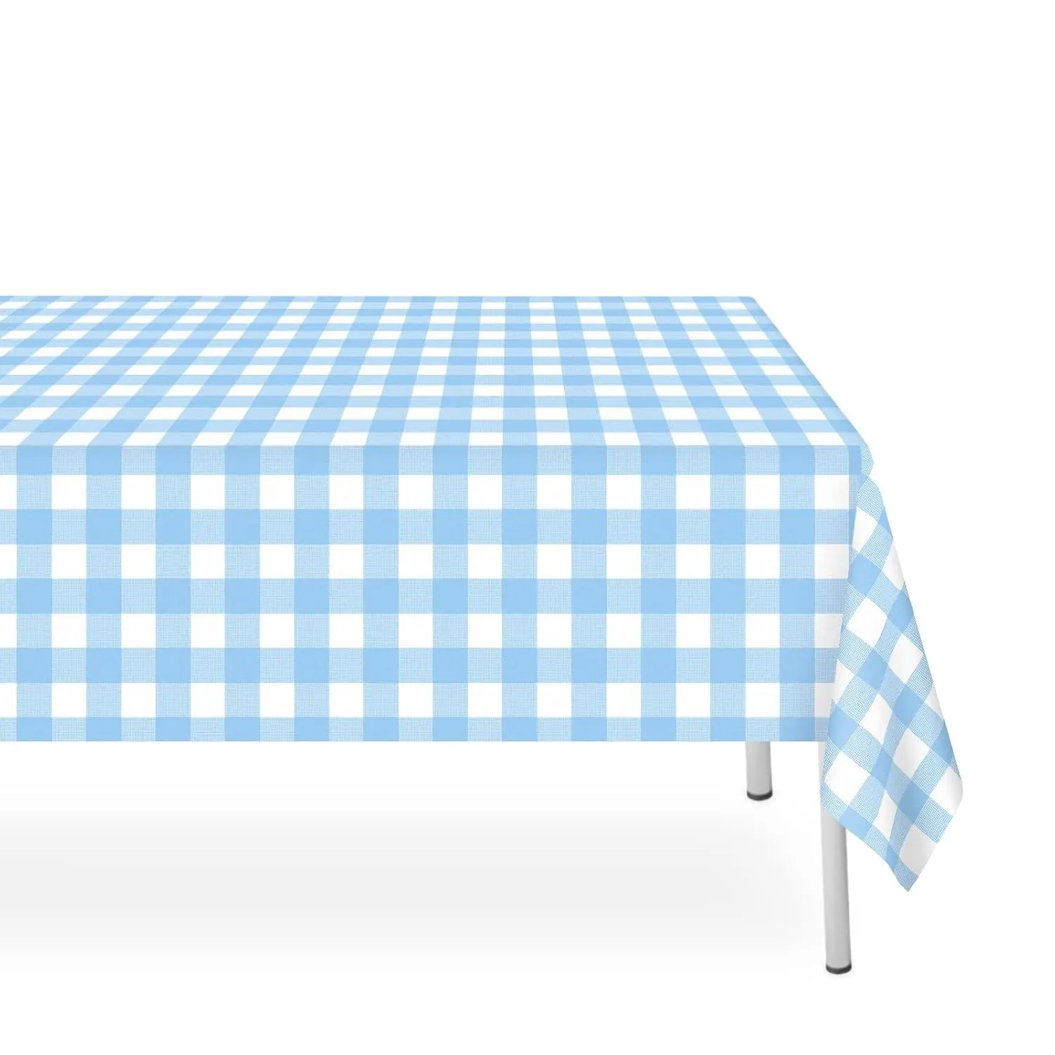 blue checkered tablecloth pack 1