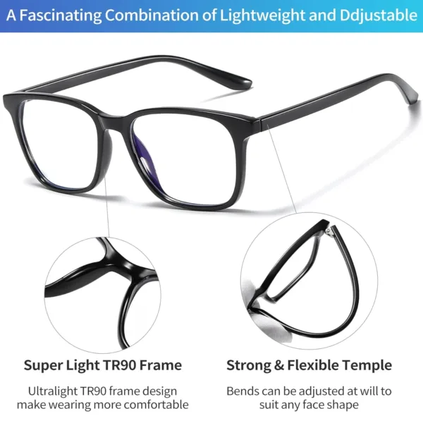 blue light glasses tr90 3