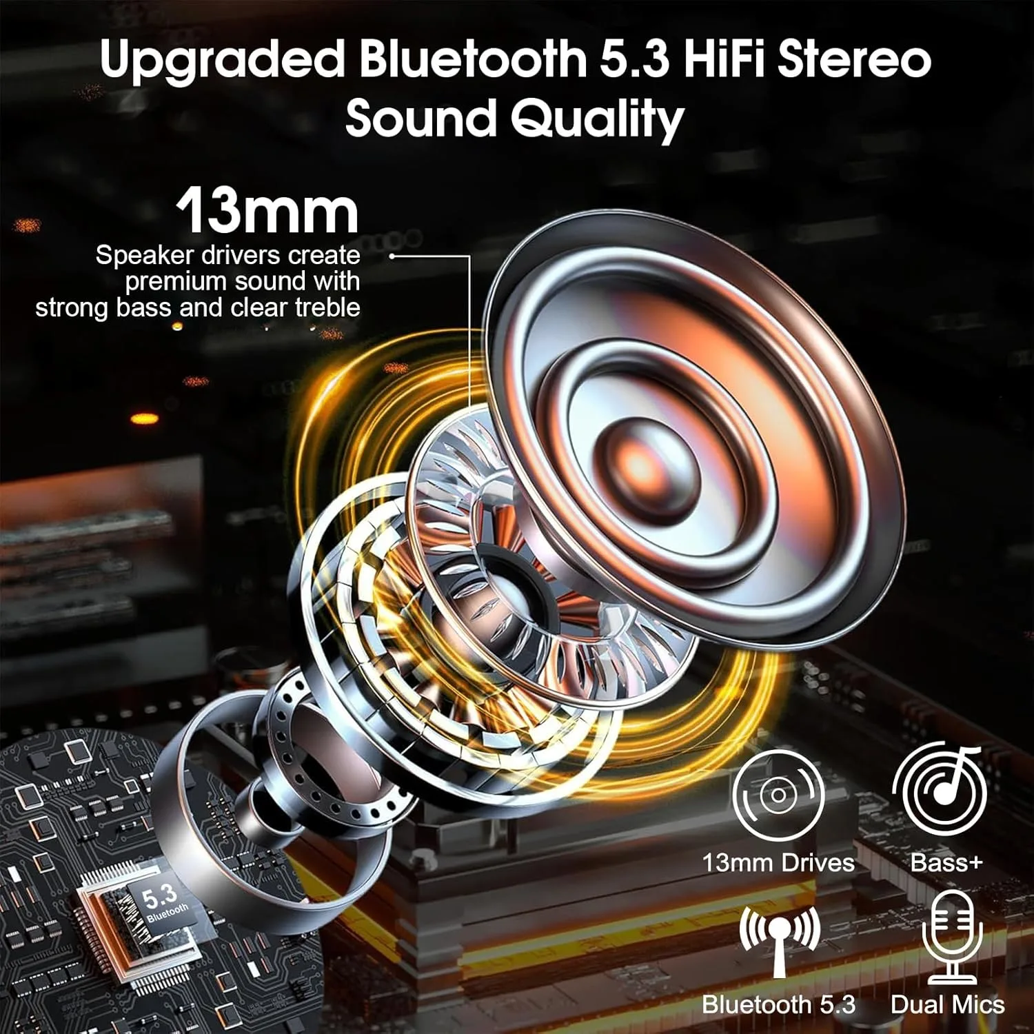 bluetooth headset noise canceling 3