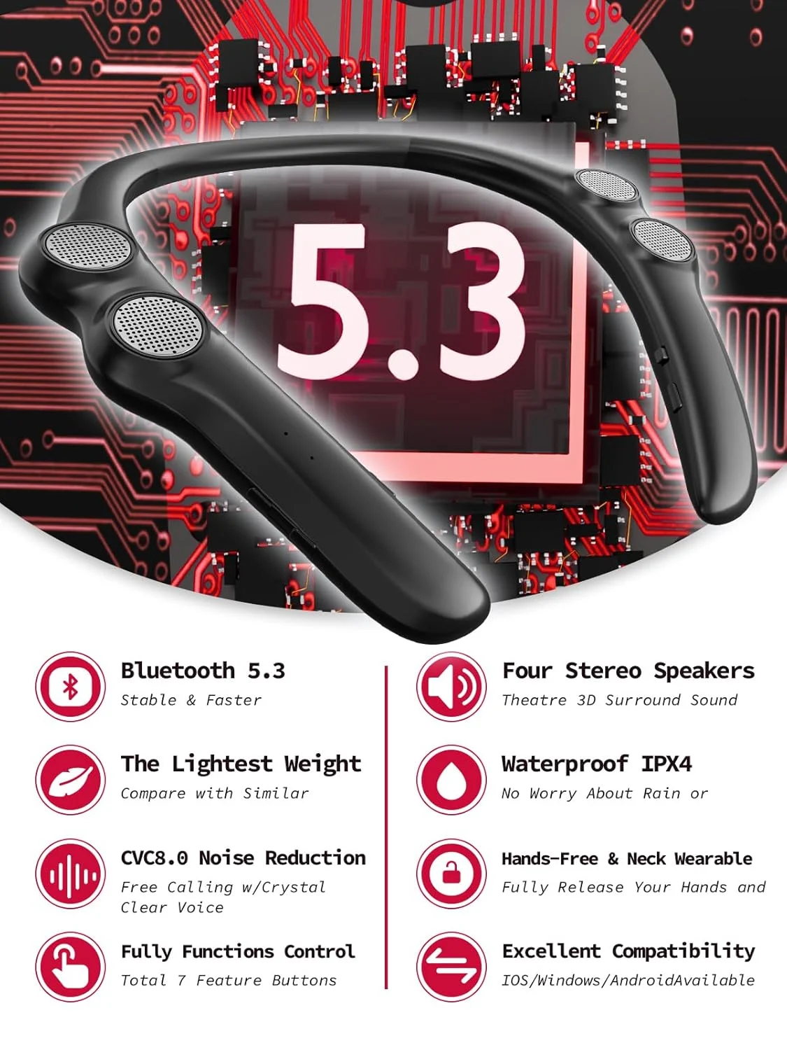 bluetooth neckband speaker 2