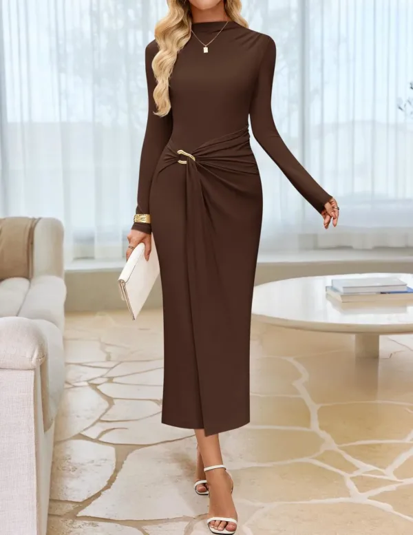 bodycon dress long sleeve 2