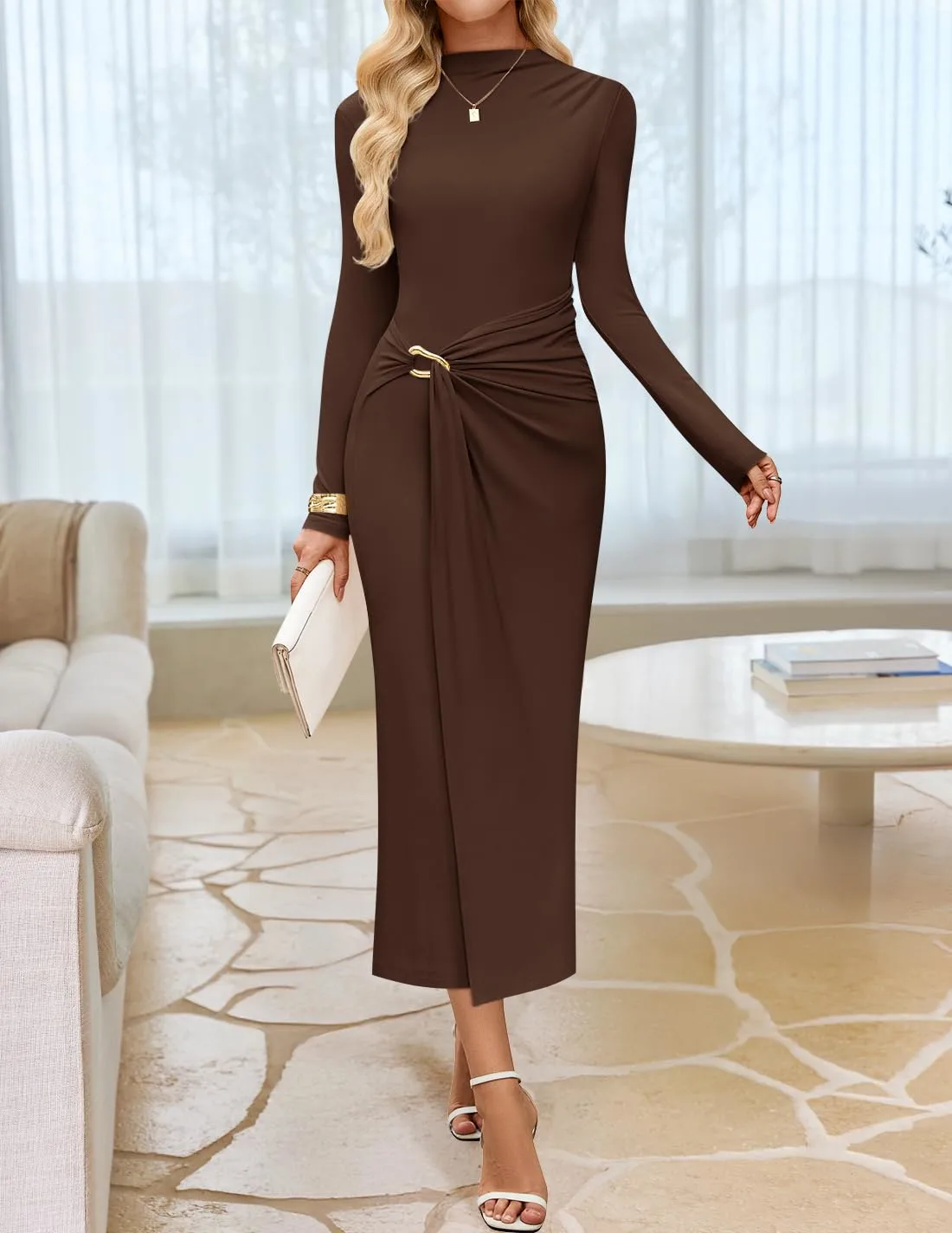 bodycon dress long sleeve 2