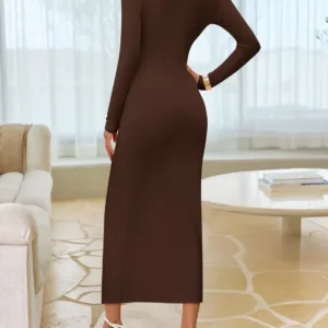 bodycon dress long sleeve 4