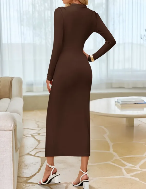 bodycon dress long sleeve 4
