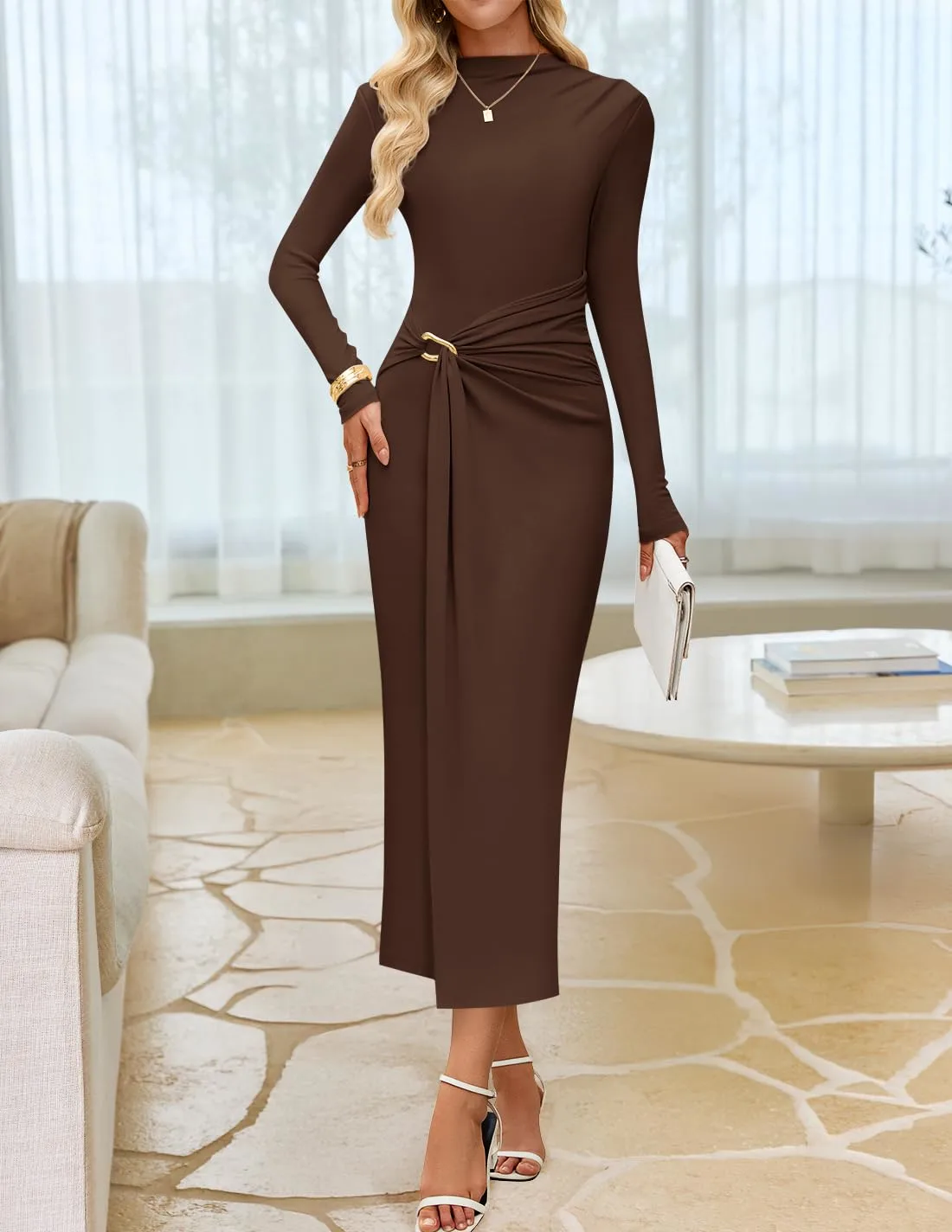 bodycon dress long sleeve 5