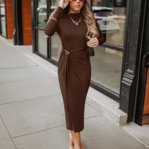 bodycon dress long sleeve 6
