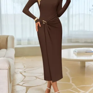 bodycon dress long sleeve 7