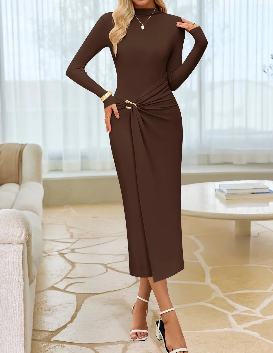 bodycon dress long sleeve 7